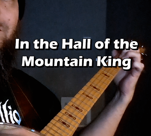 In the Hall of the Mountain King (Gm) Banjo Tabs