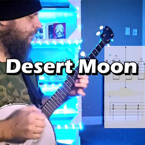 Desert Moon – Atillion Original (Gm) Banjo Tabs